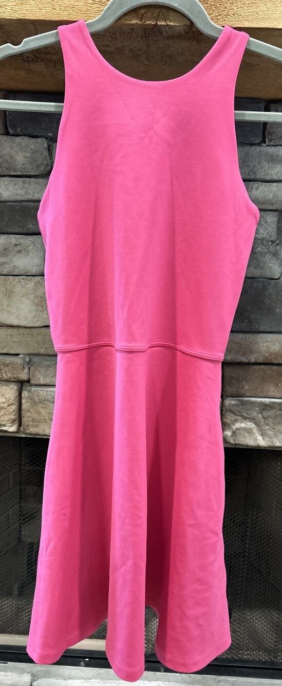 Women’s ATHLETA Pink Conscious Racerback Dress Size XS *C9